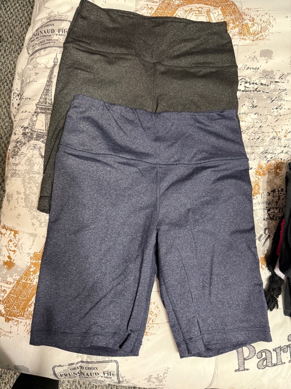 Reflex 90 Degree Heathered Navy Athletic Leggings